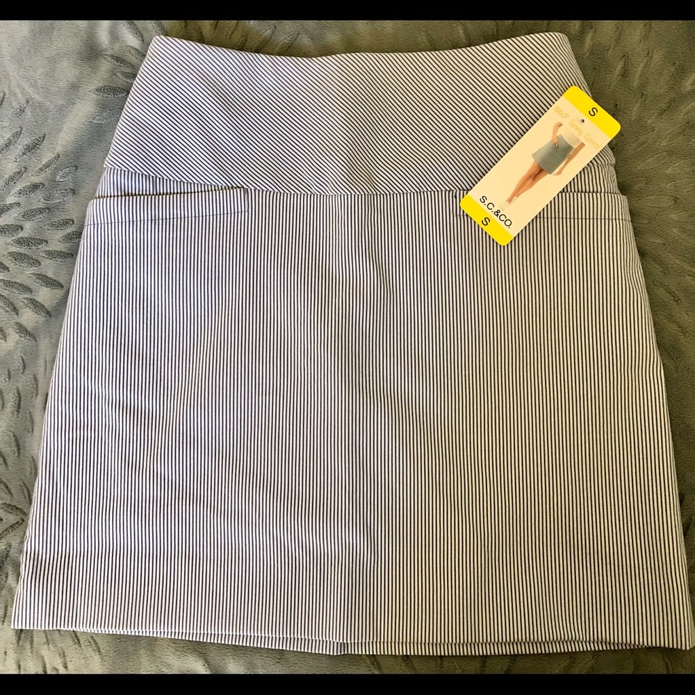 Blue skort